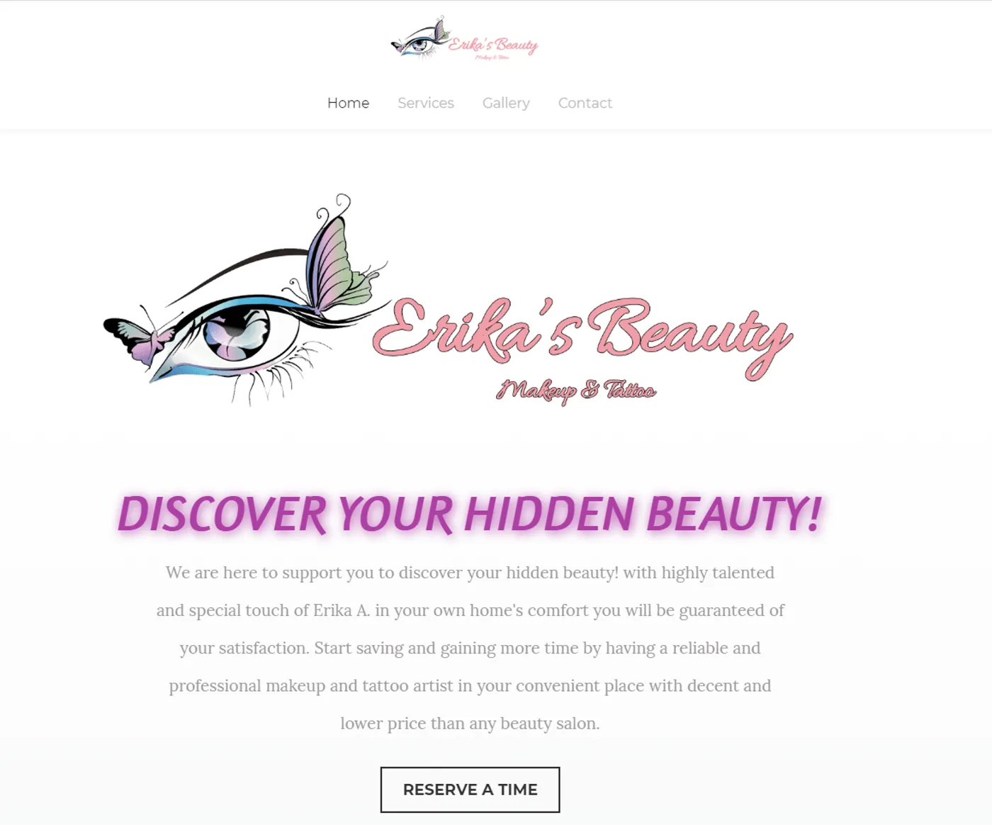 Erika's Beauty project preview