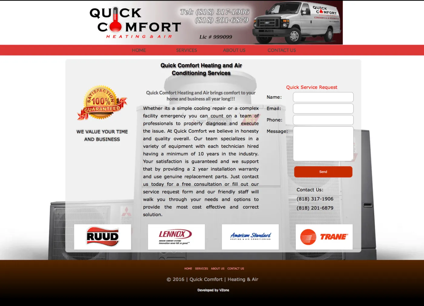 Quick Comfort Air project preview