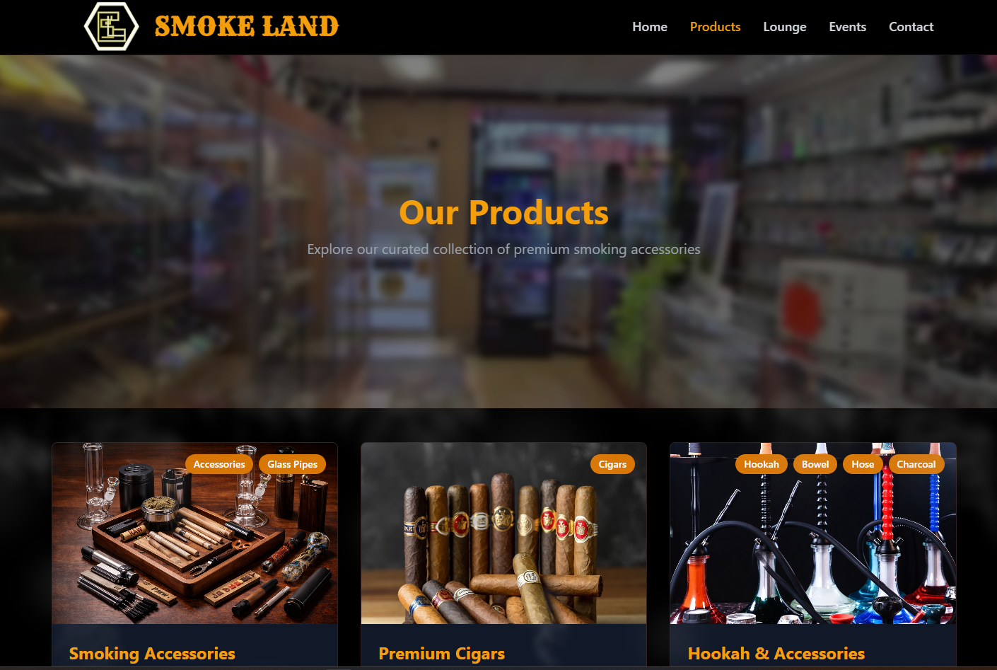 Smoke Land project preview