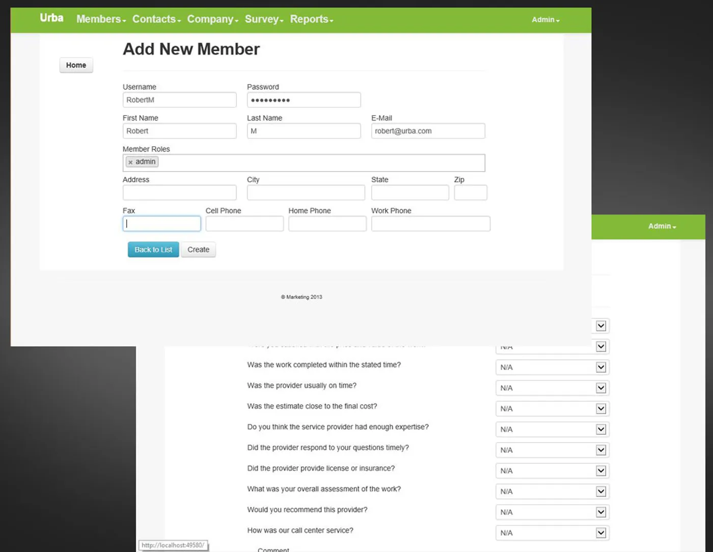 Connected Web Tools project preview
